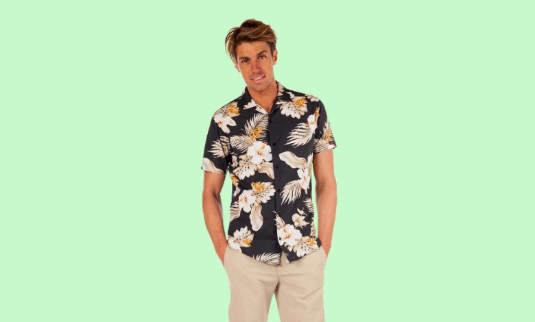 12 پیشنهاد خرید پیراهن هاوایی مشکی رنگ (+شیک) کلیکسو خرید پیراهن هاوایی مشکی