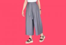 خرید شلوار دامنی ارزان نخی و جین