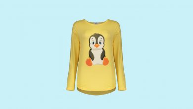 تیشرت دخترانه آستین بلند