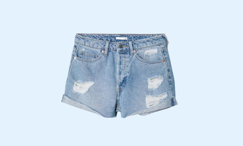 خرید شلوارک لی زنانه و شلوارک جین دخترانه