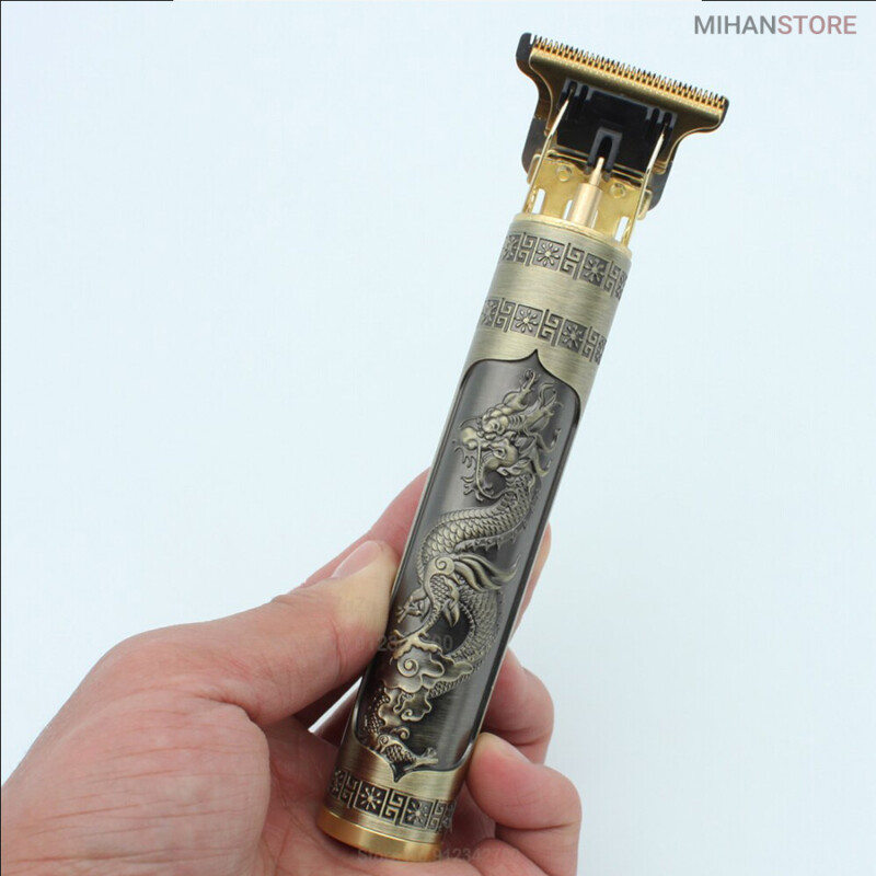 خرید ریش تراش اژدها اصل گودفری؛ ماشین اصلاح خط زن طلایی - تصویر 14