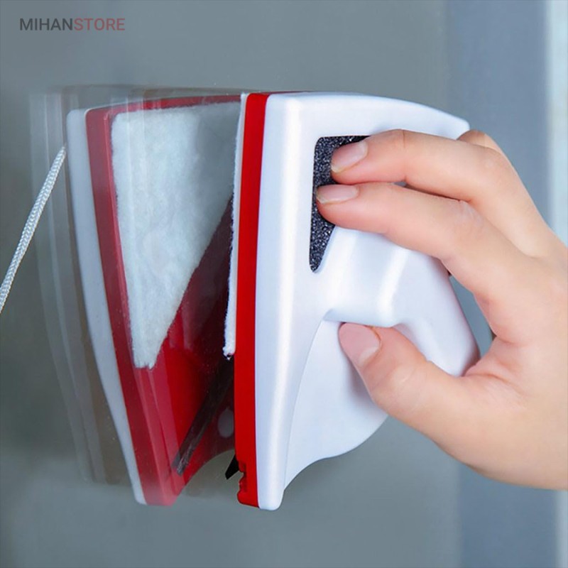 خرید شیشه پاک کن مغناطیسی دو طرفه؛ شیشه شوی آهنربایی برای آپارتمان - تصویر 9