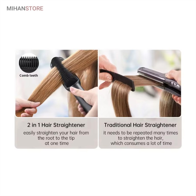 خرید برس حرارتی صاف کننده مو Straight Comb؛ قیمت برس حرارتی