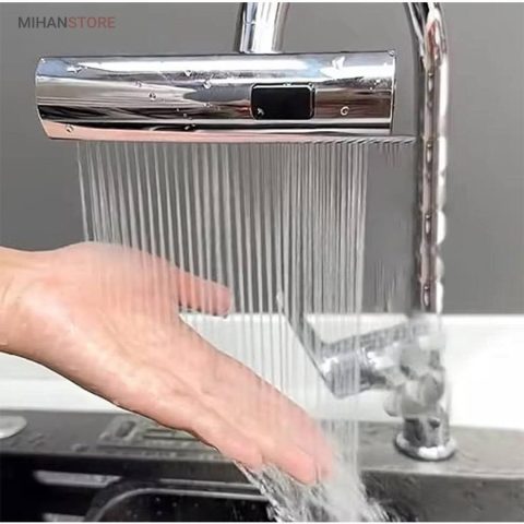 خرید سرشیر آبشاری چند حالته؛ سرشیر ۳۶۰ درجه ظرفشویی با افزایش فشار آب