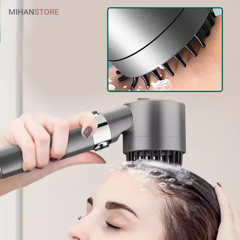 خرید سردوش ماساژور دار توربو؛ سردوش فشار قوی ۳ حالته با فیلتر تصفیه آب