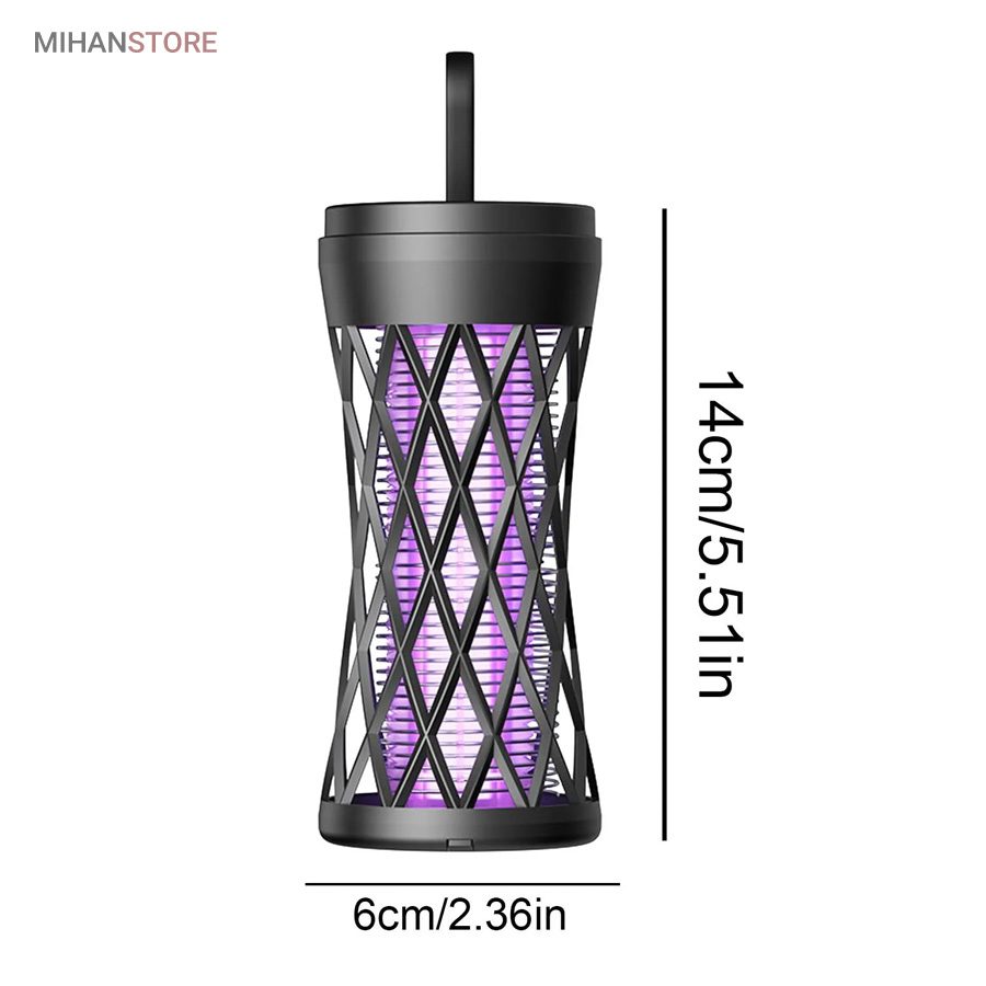 خرید دستگاه حشره کش شارژی حرفه ای؛ لامپ حشره کش UV با تور الکتریکی - تصویر 6