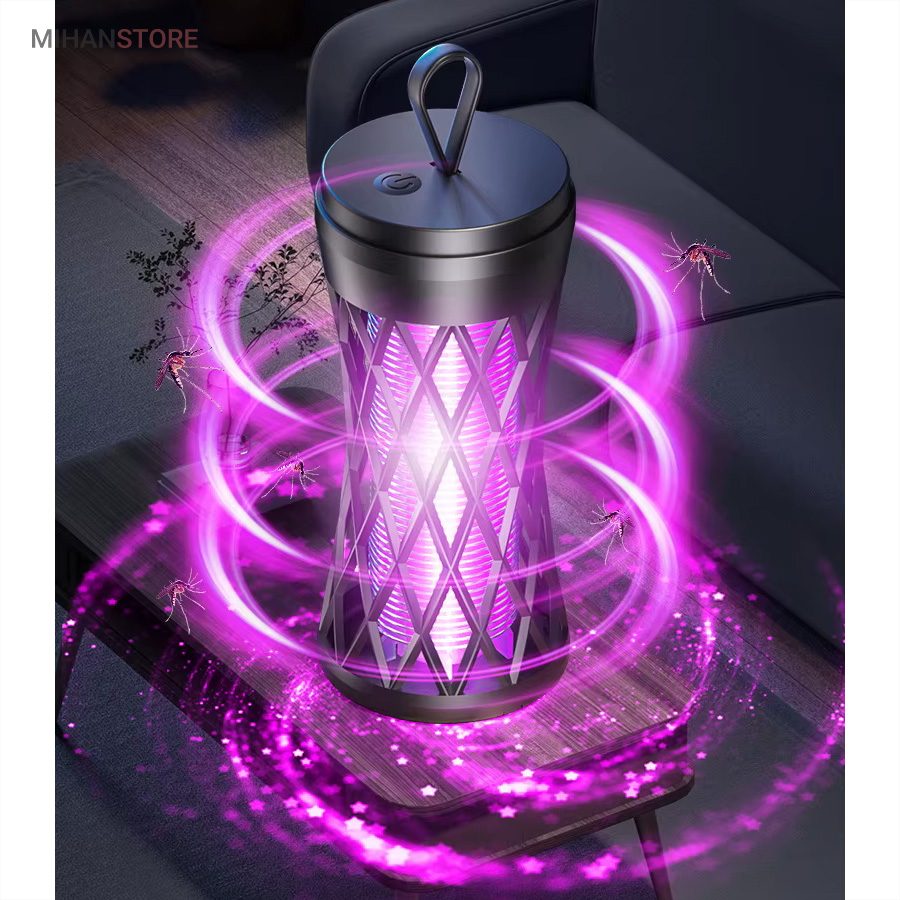 خرید دستگاه حشره کش شارژی حرفه ای؛ لامپ حشره کش UV با تور الکتریکی - تصویر 12