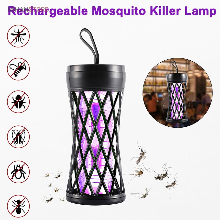 خرید دستگاه حشره کش شارژی حرفه ای؛ لامپ حشره کش UV با تور الکتریکی - تصویر 10