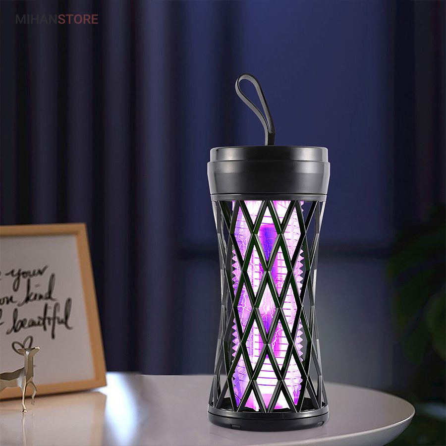 خرید دستگاه حشره کش شارژی حرفه ای؛ لامپ حشره کش UV با تور الکتریکی - تصویر 3