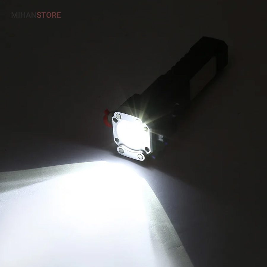 خرید چراغ قوه اضطراری چندکاره Torch؛ چراغ قوه ۸ کاره پاوربانک دار با آهنربا - تصویر 2