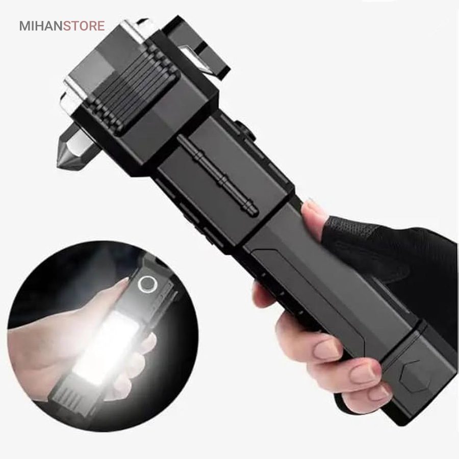 خرید چراغ قوه اضطراری چندکاره Torch؛ چراغ قوه ۸ کاره پاوربانک دار با آهنربا - تصویر 7