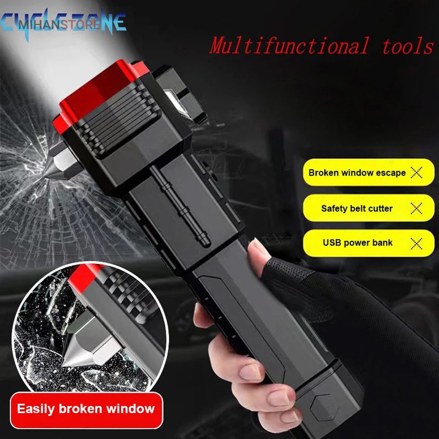 خرید چراغ قوه اضطراری چندکاره Torch؛ چراغ قوه ۸ کاره پاوربانک دار با آهنربا - تصویر 8