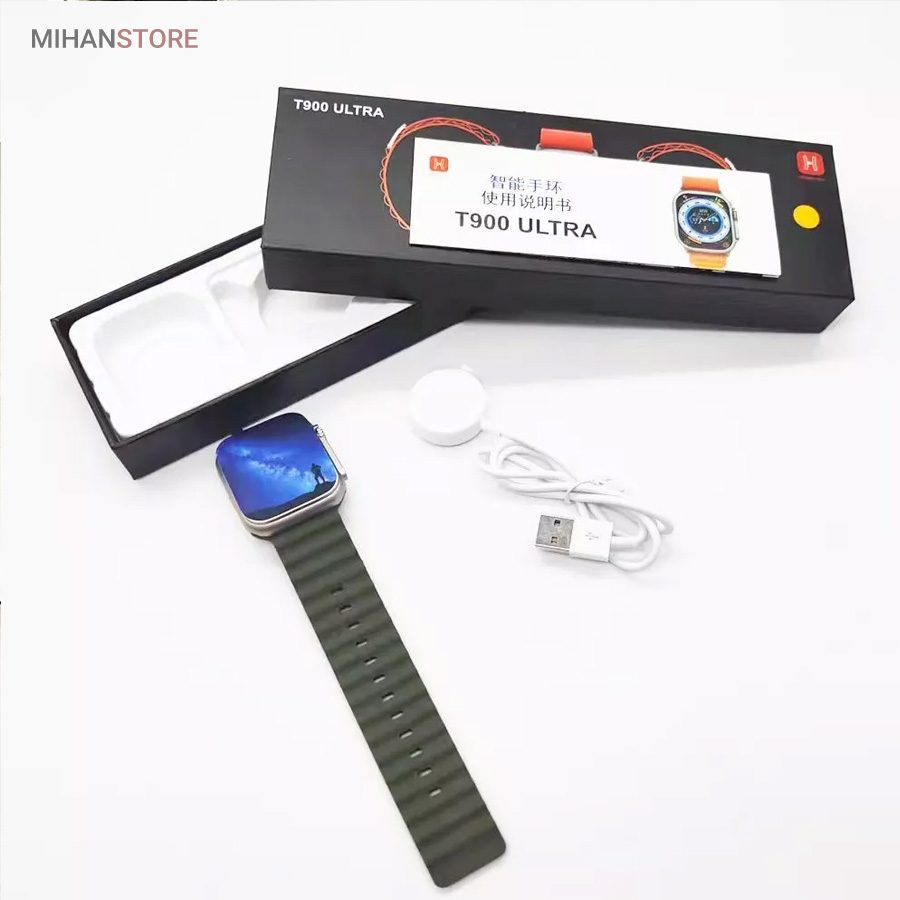 خرید ساعت هوشمند T۹۰۰ Ultra؛ ساعت ورزشی با پایش ضربان قلب و اکسیژن خون - تصویر 7