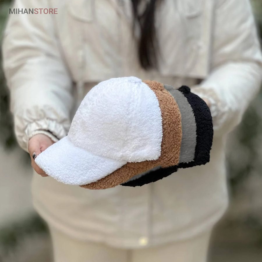 خرید کلاه کپ تدی؛ کلاه اسپرت فری سایز (با پارچه نرم و با کیفیت) - تصویر 8