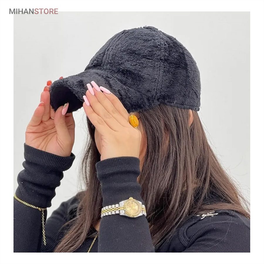 خرید کلاه کپ تدی؛ کلاه اسپرت فری سایز (با پارچه نرم و با کیفیت) - تصویر 12