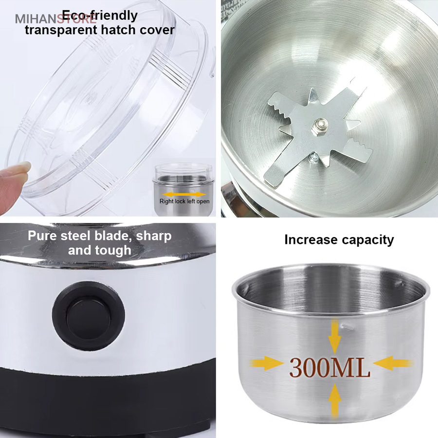 خرید آسیاب برقی تفال Tefal؛ آسیاب قهوه و ادویه (با موتور ۱۵۰ وات) - تصویر 6