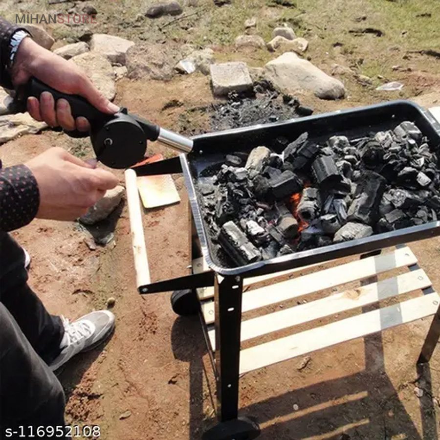 خرید بادبزن باربیکیو تفنگی؛ ابزار کمپینگ - تصویر 2