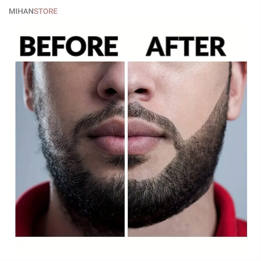 خرید قلم هاشور ریش حرفه ای، مو و ابرو BEARD PEN؛ پرکننده نقاط خالی (با ماندگاری بالا) - تصویر 10