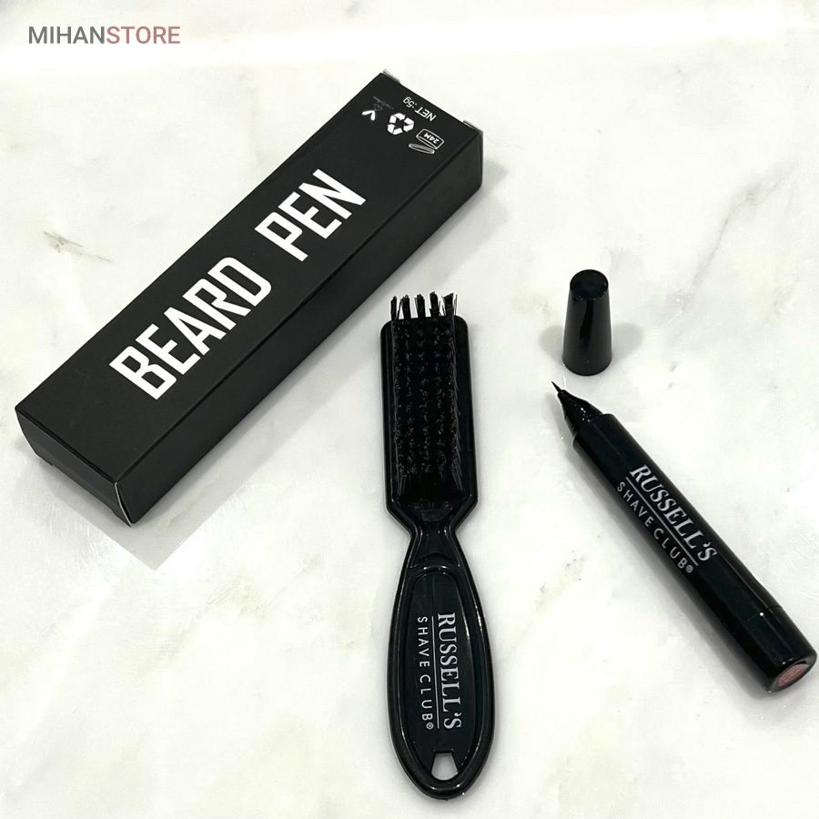 خرید قلم هاشور ریش حرفه ای، مو و ابرو BEARD PEN؛ پرکننده نقاط خالی (با ماندگاری بالا) - تصویر 11