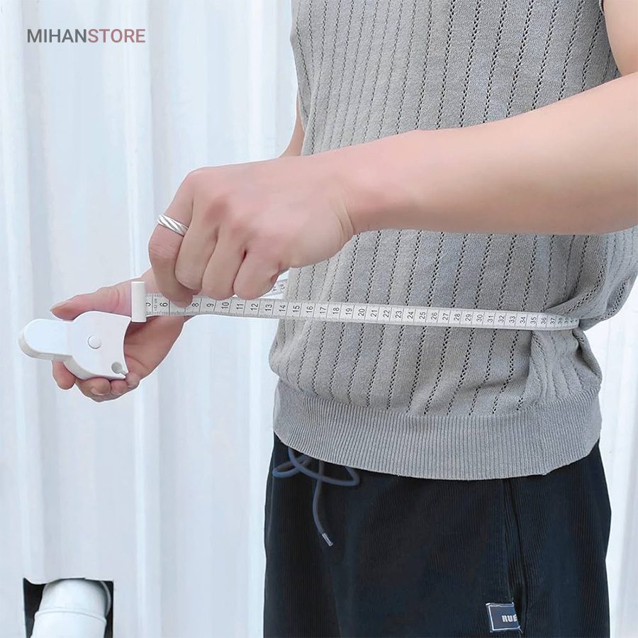 خرید متر قفل دار جمع شونده؛ متر خیاطی و فیتنس با قفل - تصویر 11