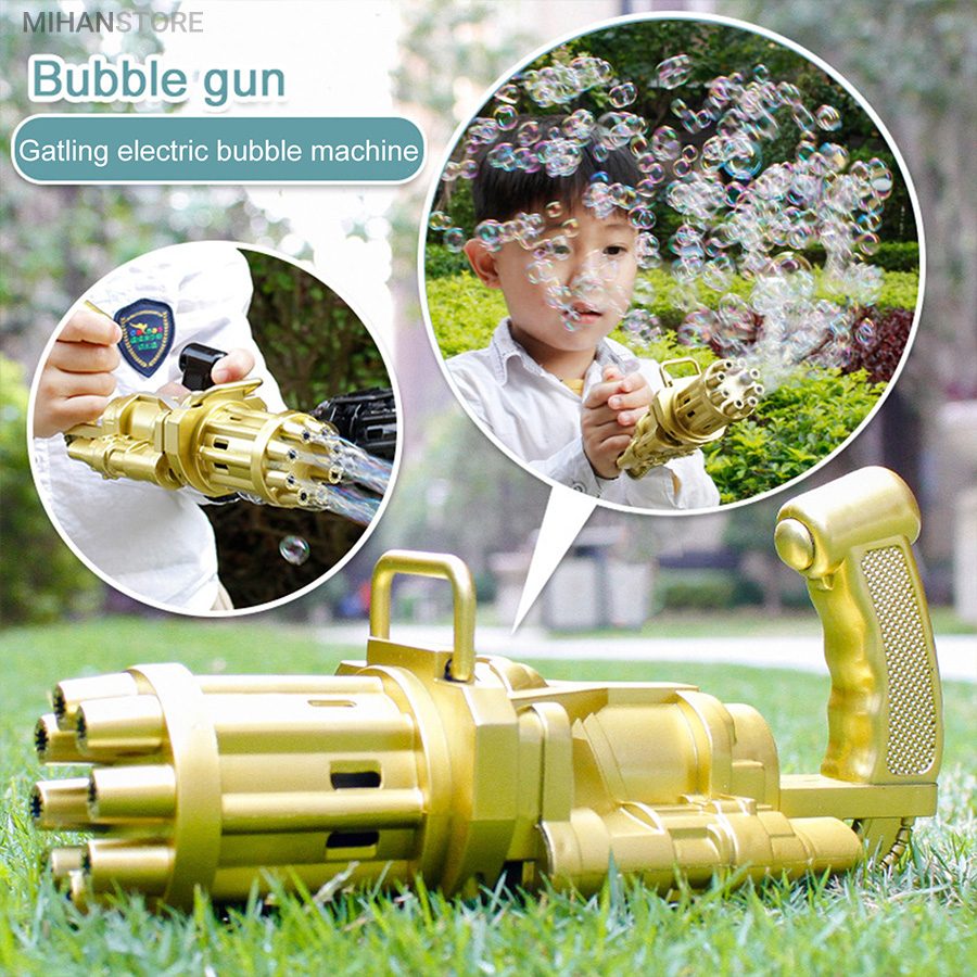 خرید تفنگ حباب ساز BUBBLE GUN؛ تفنگ حباب بازی با مایع مخصوص - تصویر 13