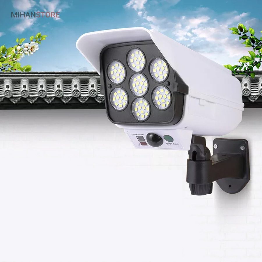 خرید پروژکتور خورشیدی طرح دوربین؛ چراغ حیاط خورشیدی - تصویر 9