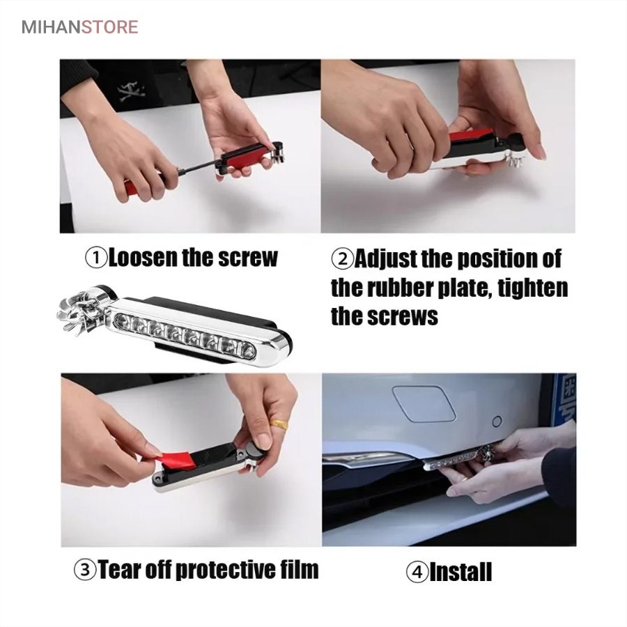 خرید چراغ بادی خودرو LED؛ چراغ تزئینی بدون نیاز به برق و باتری - تصویر 2