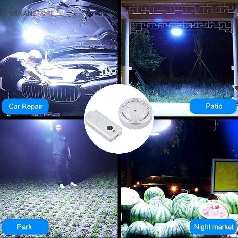 خرید چراغ اضطراری ریموت دار؛ چراغ LED با ۱۳ نور مهتابی - تصویر 5
