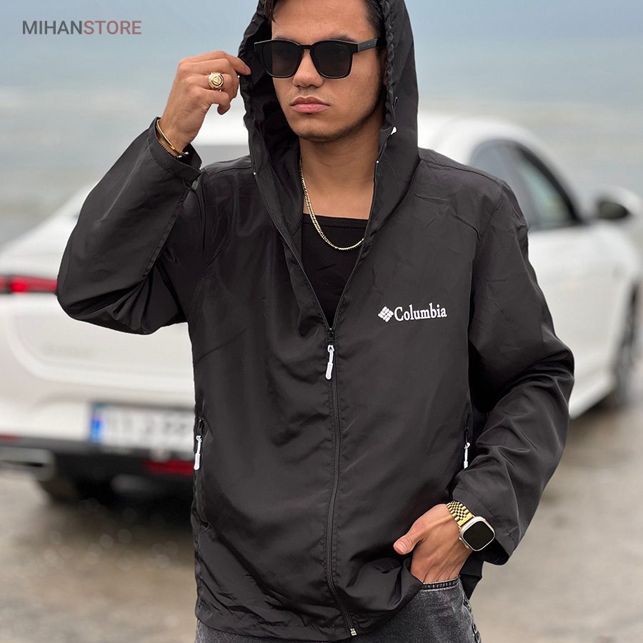 خرید بارانی کوهنوردی و بادگیر مشتی ضد آب COLUMBIA؛ بادگیر کوهنوردی سبک - تصویر 9