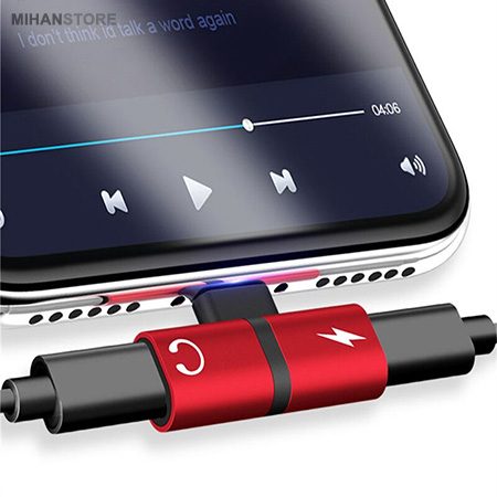 خرید مبدل لایتنینگ ۱ به ۲ سوکت آیفون؛ مبدل لایتنینگ شارژ و هندزفری - تصویر 3