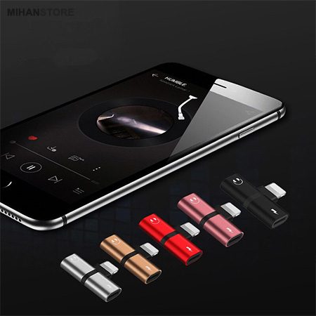خرید مبدل لایتنینگ ۱ به ۲ سوکت آیفون؛ مبدل لایتنینگ شارژ و هندزفری - تصویر 6