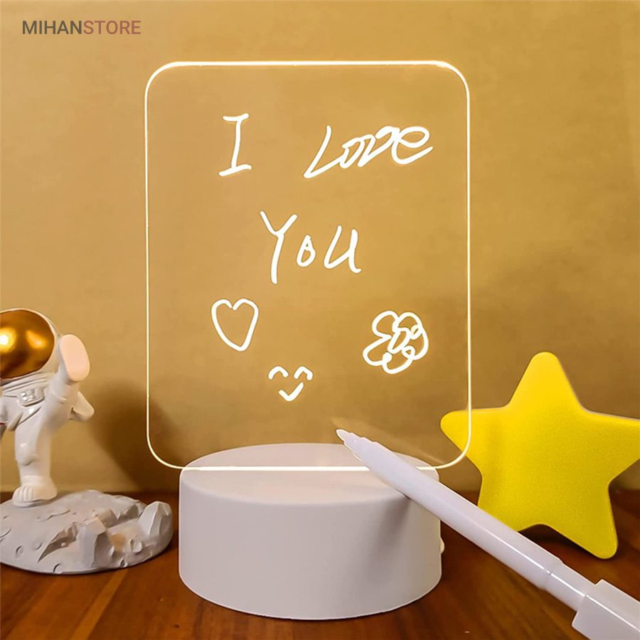 خرید چراغ خواب سه بعدی Creative؛ چراغ نوشتاری با قابلیت پاک کردن - تصویر 10