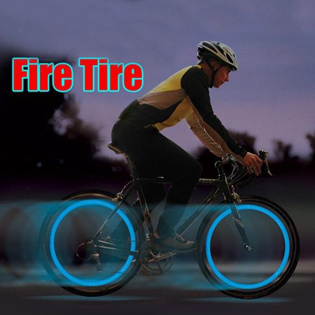 خرید فایر تایر Fire Tire؛ چراغ LED چرخ خودرو با سنسور حرکت - تصویر 3