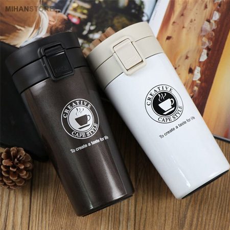 خرید ماگ سفری مدل Enjoy The Coffee؛ لیوان مسافرتی دوجداره ۳۸۰ میلی‌لیتری - تصویر 6