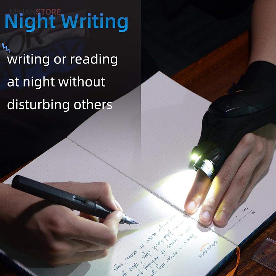 خرید دستکش چراغ دار Glove light؛ دستکش LED دار تعمیرکاری و کمپینگ - تصویر 6