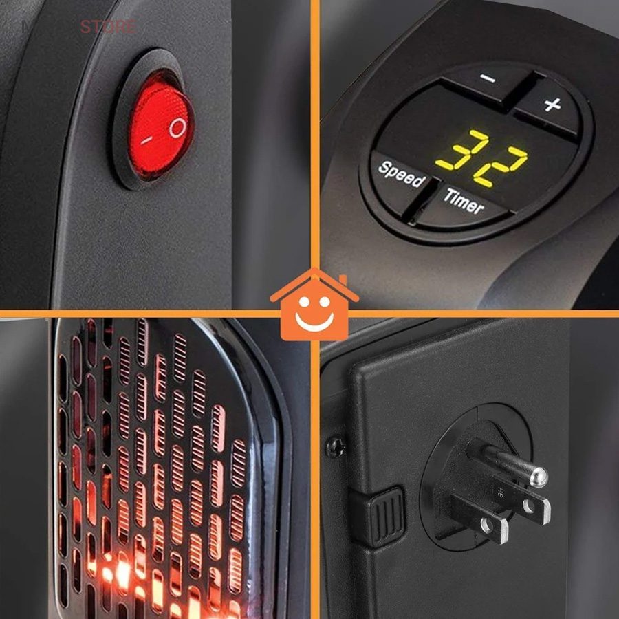 خرید هیتر برقی فن دار Handy Heater؛ گرمایش فوری - تصویر 3