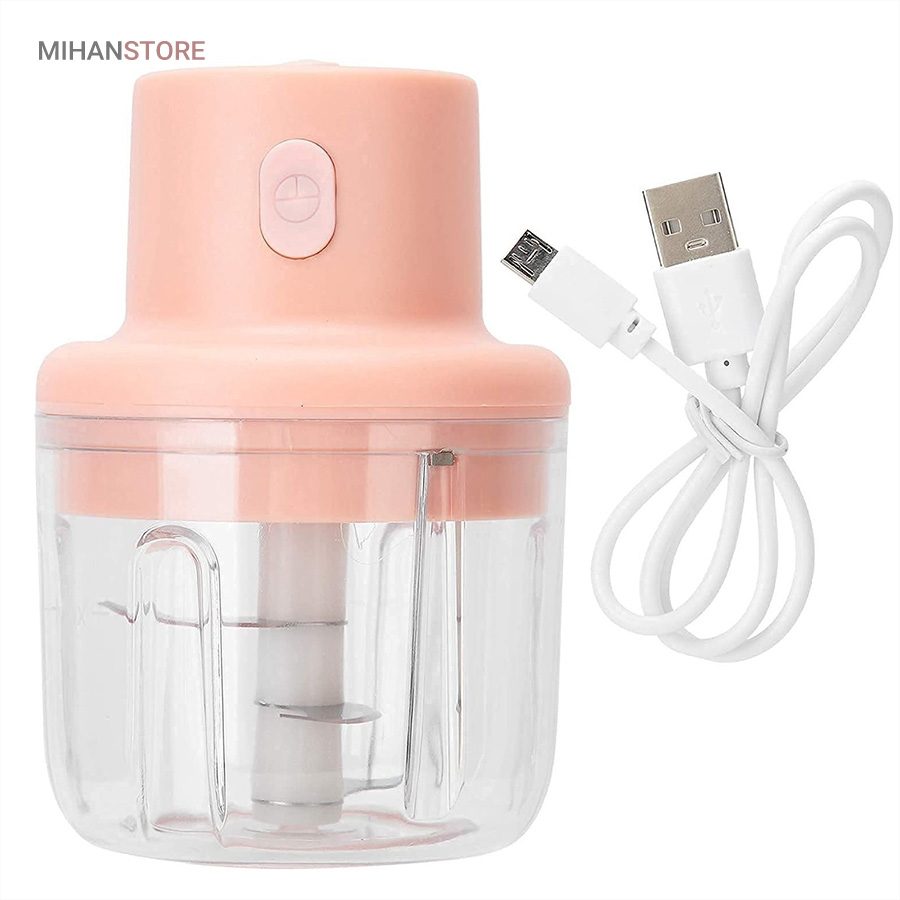 خرید مینی خردکن شارژی ۳ تیغه؛ خردکن USB با مخزن ۲۵۰ میلی - تصویر 6