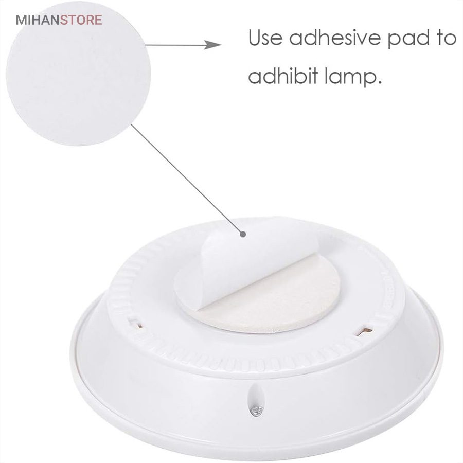 خرید لامپ اضطراری LED ریموت دار (۳ عددی)؛ چراغ چسبی بدون سیم [با کنترل از راه دور] - تصویر 7