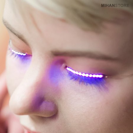 خرید مژه درخشان LED؛ مژه رقص نور برای جشن و مهمانی - تصویر 6