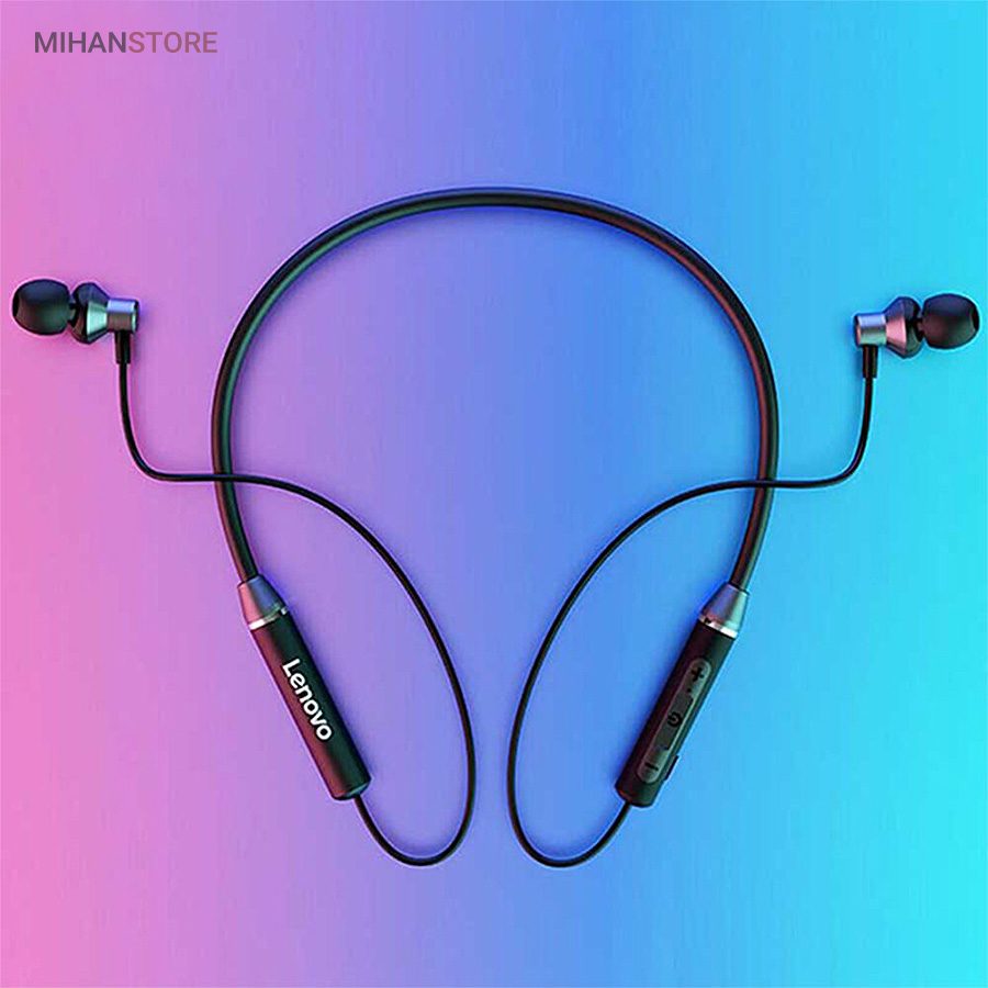 خرید هندزفری بلوتوث گردنی Lenovo؛ هدفون ورزشی ضد آب با باتری ۸ ساعته - تصویر 6