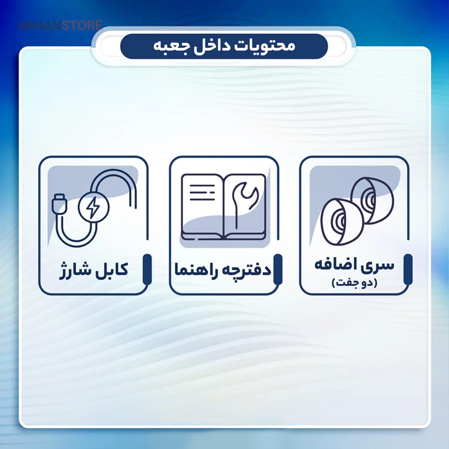 خرید هندزفری بلوتوثی مدل M۱۹ Newest؛ هدفون بی‌سیم - تصویر 2