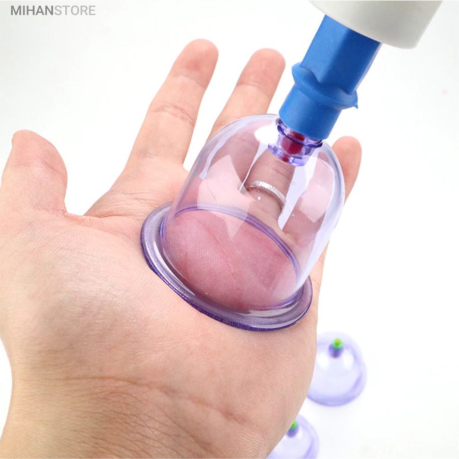 خرید بادکش طبی بدن ۶ لیوانه؛ دستگاه حجامت خشک خانگی - تصویر 8