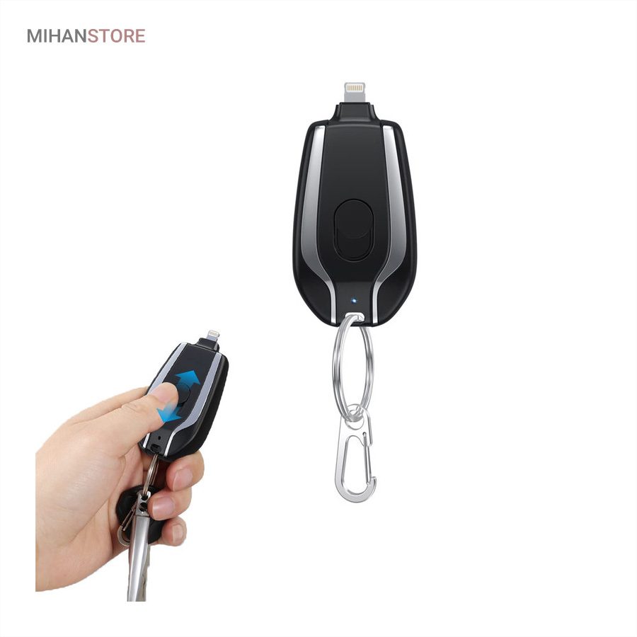 خرید مینی پاوربانک جاسویچی؛ پاوربانک اضطراری با حلقه کلید - تصویر 7