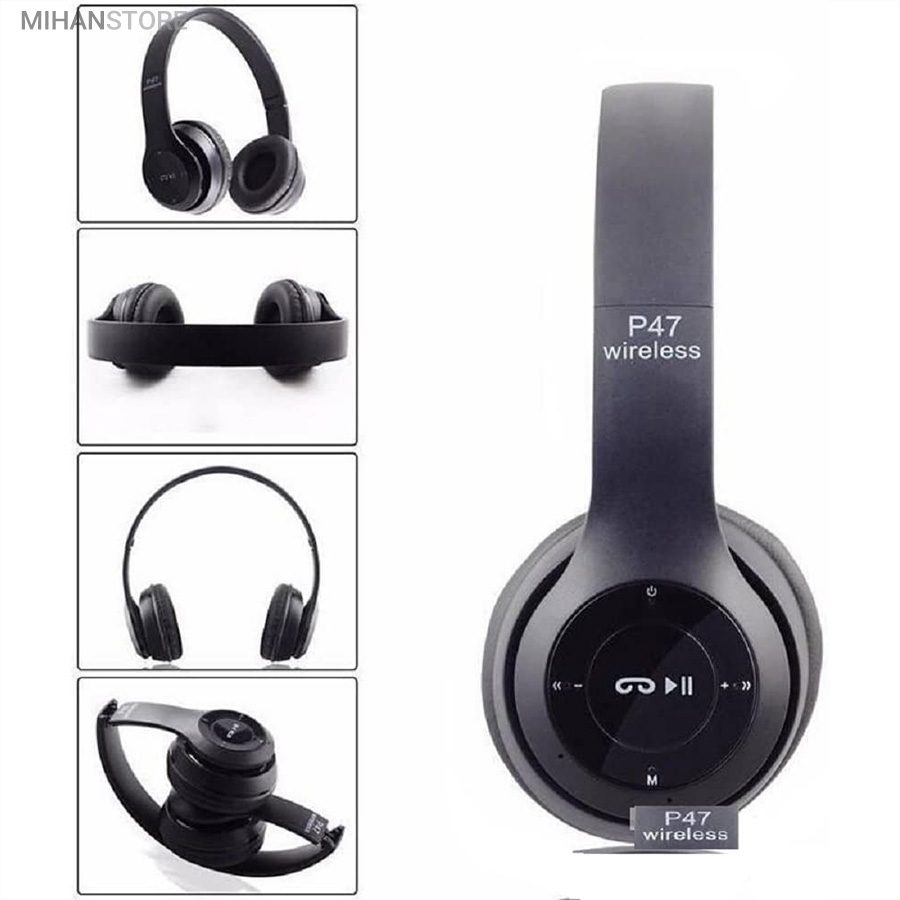 خرید هدفون بی سیم شارژی P۴۷؛ هدفون بلوتوث تا شو با رادیو FM - تصویر 6