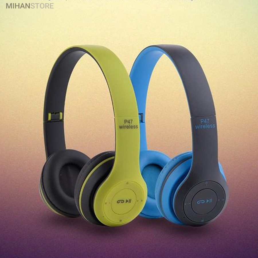خرید هدفون بی سیم شارژی P۴۷؛ هدفون بلوتوث تا شو با رادیو FM - تصویر 11