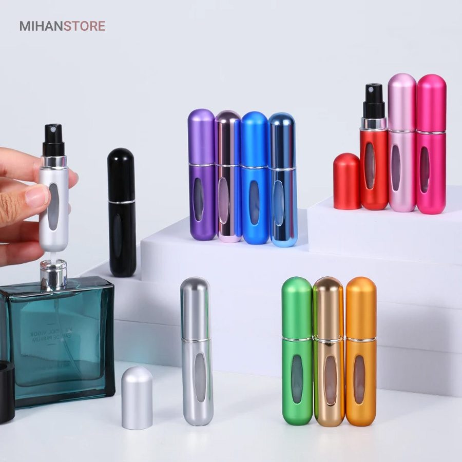 خرید اتومایزر عطر و ادکلن شارژی؛ اسپری عطر قابل حمل جیبی - تصویر 2