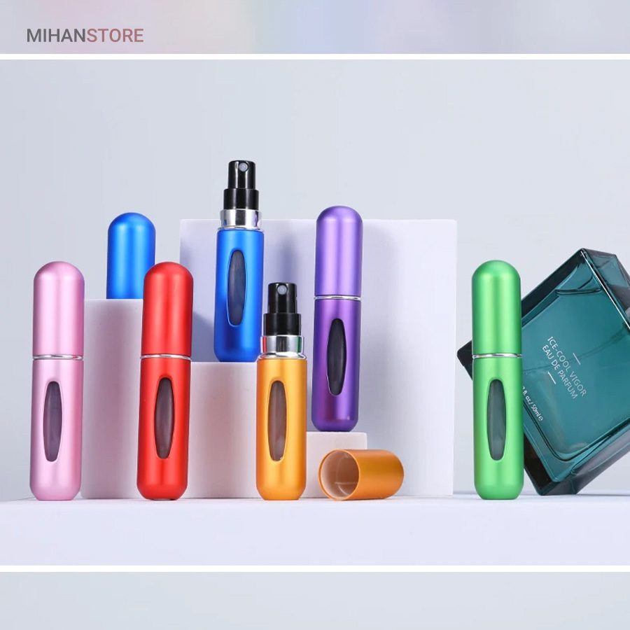 خرید اتومایزر عطر و ادکلن شارژی؛ اسپری عطر قابل حمل جیبی - تصویر 3