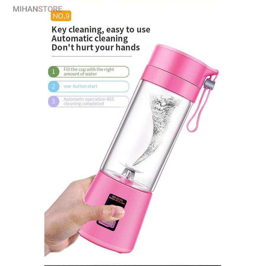 خرید مخلوط کن شارژی ۶ تیغ JUICE CUP؛ میکسر قابل حمل و قدرتمند - تصویر 7