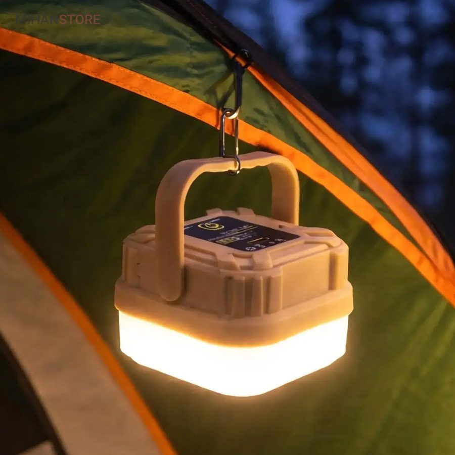 خرید چراغ کمپینگ شارژی LED؛ چراغ کمپینگ با ۳ حالت نور - تصویر 13