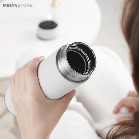 خرید فلاسک هوشمند دماسنج دار Unique؛ فلاسک مسافرتی با نمایشگر دما - تصویر 5